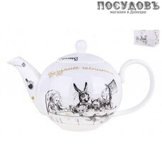 Quinsberry Безумное чаепитие NB204T чайник, фарфор, 1200 мл