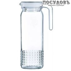 Luminarc Dona Twinkle Q4012, кувшин с крышкой 1000 мл, стекло упрочненное