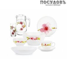 Luminarc Water Color P7455 сервиз столовый стекло упрочненное 44 пр.