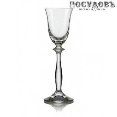 Crystalex Bohemia Angella 40600/60, набор рюмок 60 мл, стекло, в упаковке 6 шт.