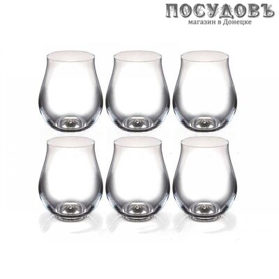 Crystalex Bohemia Attimo 23016/320, стакан низкий 320 мл, стекло, в упаковке 6 шт.