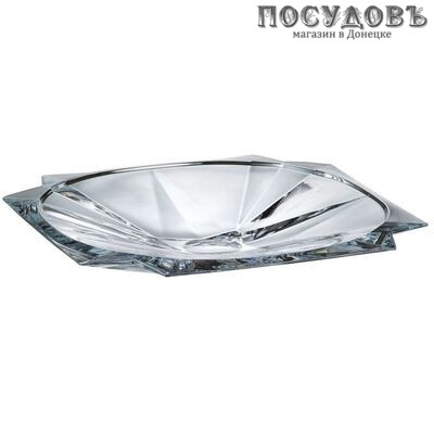 Bohemia metropolitan 9K7/6KE74/0/99U18/330-169 блюдо, стекло, Ø330 мм, Чехия, в упаковке 1 шт.