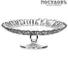 Pasabahce Aurora 95834B блюдо на ножке, стекло, Ø205 мм, Россия, в упаковке 1 шт.