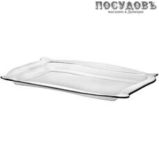 Pasabahce Patisserie 10488 блюдо, стекло упрочненное, 20×340×220 мм, Россия, в упаковке 1 шт.