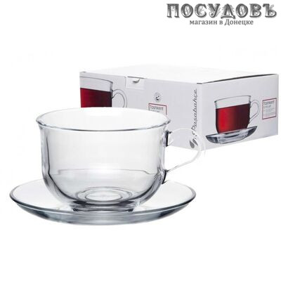 Pasabahce Tashkent 96806B/ набор чайный, стекло 4 пр.