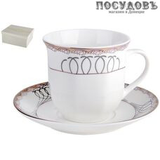 Коралл Magic NBJ02-G07 чайная пара, фарфор, в подарочной упаковке 2 пр.
