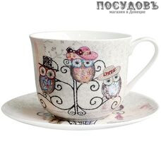 Коралл B0940-A07011 чайная пара, фарфор, в подарочной упаковке 2 пр.