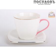 Коралл Лори 28490 чайная пара, фарфор, в подарочной упаковке 2 пр.