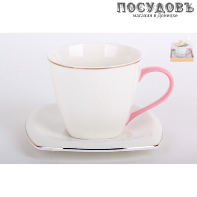 Коралл Лори 28490 чайная пара, фарфор, в подарочной упаковке 2 пр.