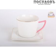 Коралл Лори 28491 чайная пара, фарфор, в подарочной упаковке 2 пр.