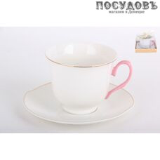 Коралл Лори 28492 чайная пара, фарфор, в подарочной упаковке 2 пр. Коралл Лори 28492 чайная пара, фарфор, в подарочной упаковке 2 пр.