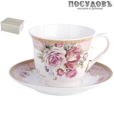 Коралл Роуз NKY02-F01 чайная пара, фарфор, в подарочной упаковке 2 пр.