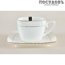Коралл Снежная королева CS507009-A чайная пара, керамика, в подарочной упаковке 2 пр.