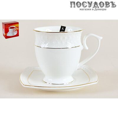 Коралл Снежная королева/3 CS554409-A п/у чайная пара, керамика, цветная коробка 2 пр.