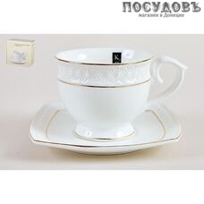 Коралл Снежная королева/з CS506710-A чайная пара, керамика, цветная коробка 2 пр.