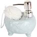 Коралл Летиция KR730 диспенсер для жидкого мыла с губкой, керамика, микс