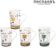 Коралл Coffee 4629 кружка, 450 мл, фарфор, микс, без упаковки 1 шт.