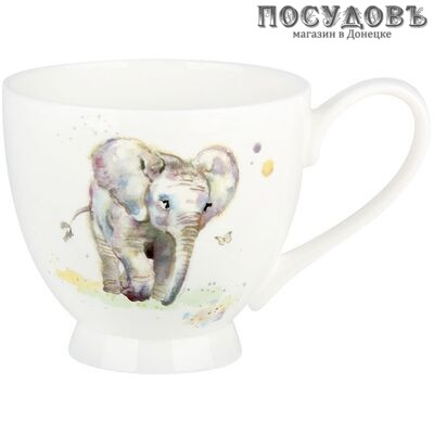 Коралл Слоненок SX-DJ02 кружка на ножке, 500 мл, фарфор 1 шт.