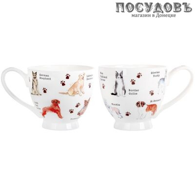 Коралл Собаки SX-DJ06 кружка на ножке, 500 мл, фарфор 1 шт.