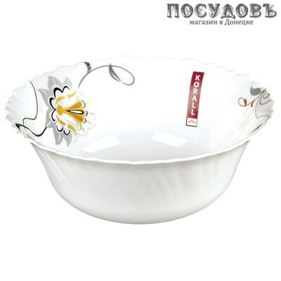 Коралл Шахерезада LHW50-130312 салатник, Ø125×55 мм, 300 мл, стеклокерамика