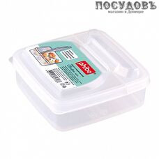 Phibo Свифт 431174001 ёмкость с откидной крышкой, полипропилен, 104×104×44 мм, 250 мл