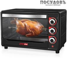 Centek CT-1530-36 GRILL печь электрическая 1600 Вт 36,0 л, с грилем, черный