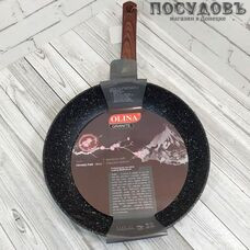 Olina Sakura 150-26 сковорода без крышки Ø200 мм, алюминий литой, мраморное покрытие BioEcoLon