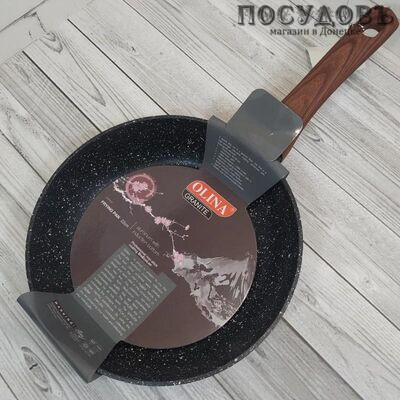 Olina Sakura 150-22 сковорода Ø220 мм, алюминий литой, мраморное покрытие BioEcoLon
