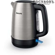 Philips HD9350/91 электрочайник, 2200 Вт, 1700 мл, сталь нержавеющая