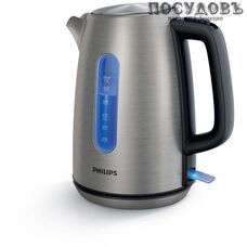 Philips HD9357/10 электрочайник, 2200 Вт, 1700 мл, сталь нержавеющая