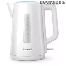 Philips HD9318/70 электрочайник, 2200 Вт, 1700 мл, пластик, цвет белый