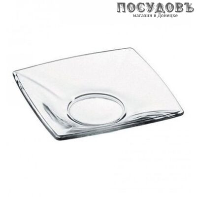 Pasabahce Tea Plates 54261 блюдца в наборе, Ø120 мм, стекло 6 шт.