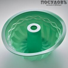 Webber BE-4222S мята, круглая форма для выпечки кекса, силикон, Ø240×110 мм, Россия, в упаковке 1 шт