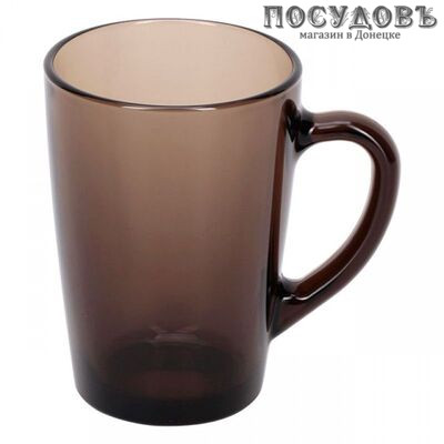 Luminarc "New Morning" h9149 кружка, цвет коричневый, 320 мл, стекло упрочненное, Россия 1 шт