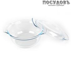 Pyrex Classic 112A000N/2017 кастрюля с крышкой, стекло жаропрочное, 3500 мл, 2 пр.