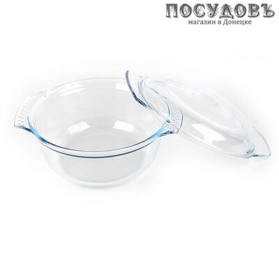 Pyrex Classic 112A000N/2017 кастрюля с крышкой, стекло жаропрочное, 3500 мл, 2 пр.