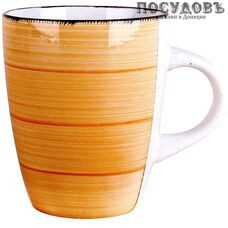 Коралл Браш оранжевый HMN210902MUG кружка, 360 мл, керамика