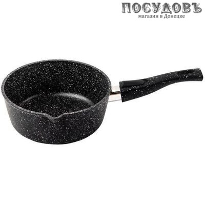 Горница кш1812аг Гранит ковш без крышки 1,5 л алюминий литой, гранитное покрытие, съемная ручка