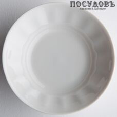 Добрушский фарфор Белье 6С0013Ф34 блюдце для варенья, фарфор, цвет белый, Ø110 мм, Беларусь 1 шт.