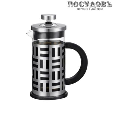 ZEIDAN Z4146 френч-пресс, стекло термостойкое, сталь нержавеющая, 350 мл