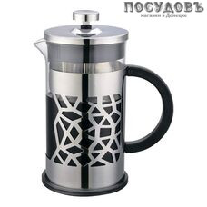 ZEIDAN Z-4235 френч-пресс, стекло термостойкое, сталь нержавеющая, 350 мл