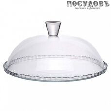 Pasabahce Patisserie 95198B блюдо с крышкой, стекло упрочненное, Ø322 мм, Россия, в упаковке 2 пр.