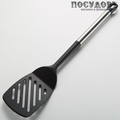 Alpenkok Expert AK-5242Y, лопатка с прорезями, 365×80 мм, нейлон, цвет черный