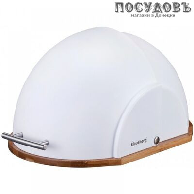Klausberg KB-7287 хлебница, 370×265×200 мм, металл, пластик, бамбук, 1 шт.