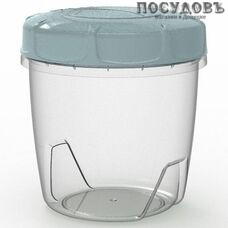 Полимербыт LILU 57600 банка с крышкой, 600 мл, полипропилен