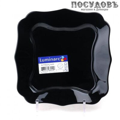 Luminarc Authentic J1336 тарелка десертная, стекло упрочненное, Ø205 мм, Франция 1 шт.