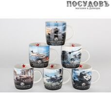 Коралл WOT.Советские танки WOTN-6 кружка, 350 мл, фарфор, без упаковки 1 шт.