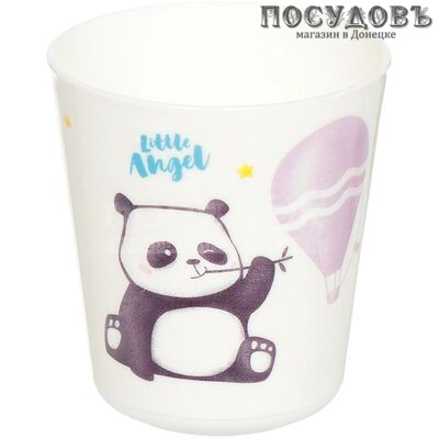 Little Angel Panda LA1102, стакан детский 270 мл, полипропилен