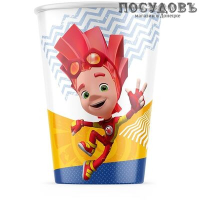 Little Angel Фиксики LA1313, стакан детский 270 мл, полипропилен
