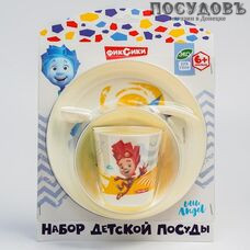 Little Angel Фиксики LA1304 набор детский, полипропилен, в упаковке 4 пр. Little Angel Фиксики LA1304 набор детский, полипропилен, в упаковке 4 пр.